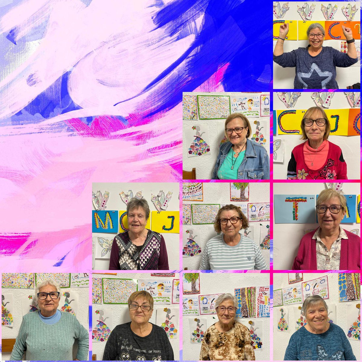 Els tallers amb la gent gran segueixen setmanalment, on treballem, aprenem i gaudim amb elles cada dimarts i divendres a la tarda!
#CreuRojaMontserrat #CreuRoja #GentGran #PersonesGrans #VellesaActiva