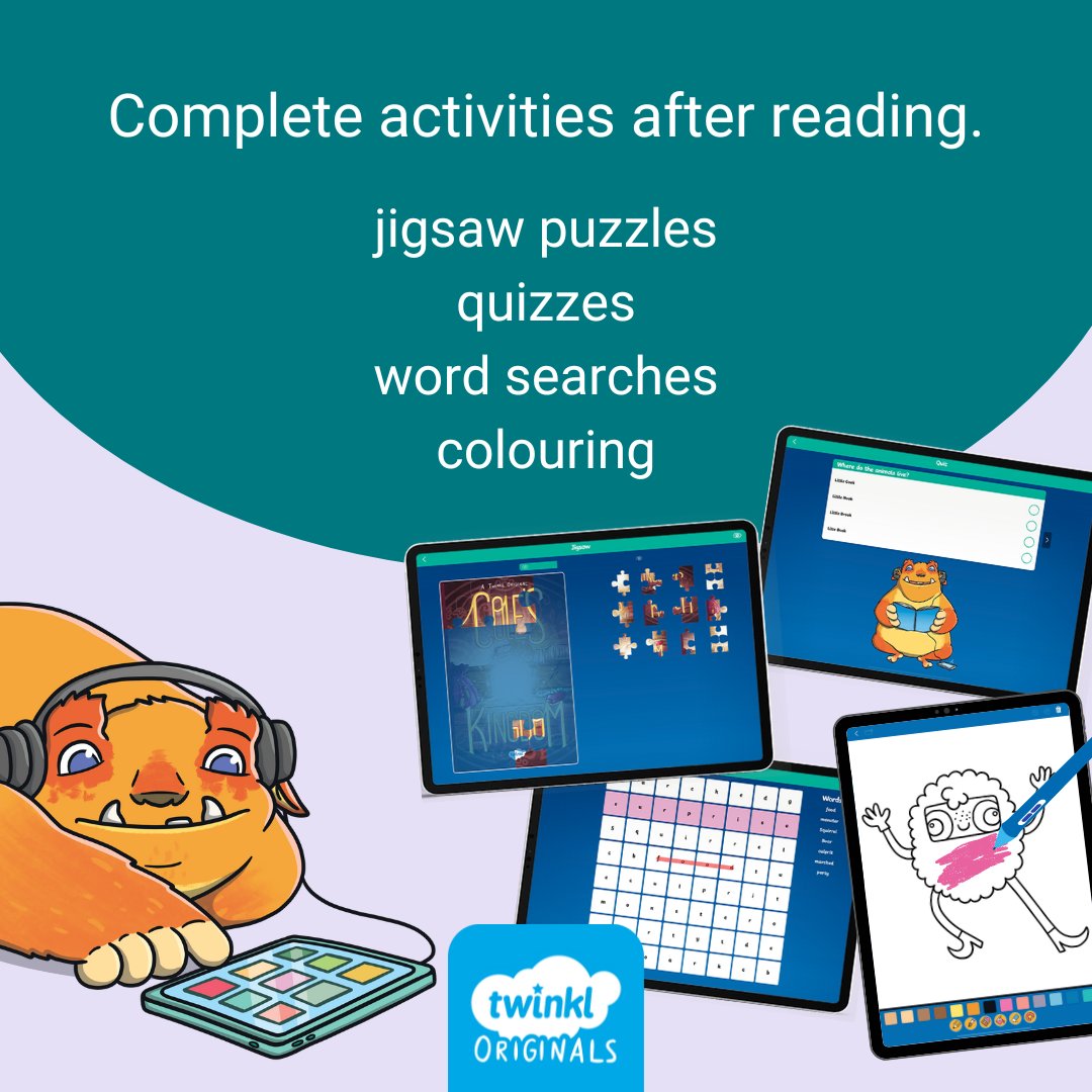 TwinklSubjLeads's tweet photo. Did you know that you can read children’s books on the Twinkl Originals app with a free trial? Try the app today for free and enjoy over 100 original children’s books! https://t.co/vF6n5GRGtR
#reading #readingforpleasure #childrensbooks #readingteacher #readinglead https://t.co/ZtfIfAMEah