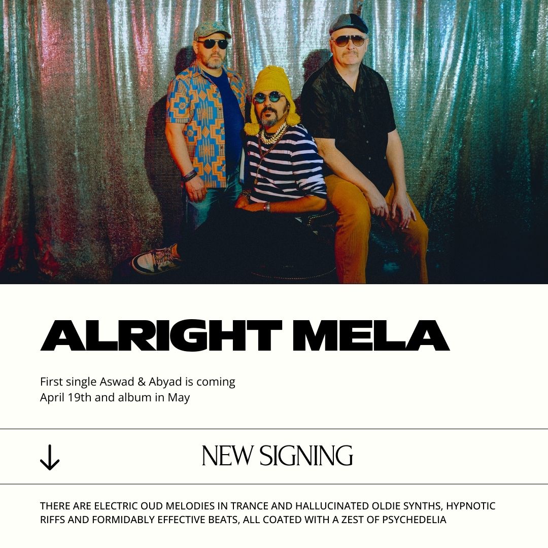 NEW SIGNING:  We are stoked to announce our electrifying partnership with the epic Alright Mela! 

Stay tuned and pre-save: orcd.co/aswad-abyad

#newartist #newsigning #upcomingalbum #fusion #eclectic #globalsounds #psychedelia #AudioMaze #AlrightMela