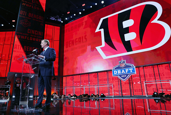 Developing: One week from tonight, the epicenter of NFL/#Bengals Draft will be @holygrailbanks @700wlw broadcasting 6pm-midnight. Fired up to kick things off w/ @ROCKYBOIMAN50