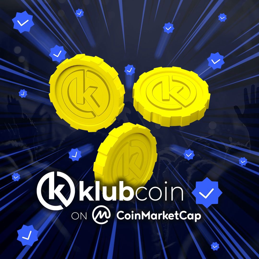 KLUB is now a verified listing on CoinMarketCap ✅ Both verified circulating supply and verified market cap are now showing on our CMC $KLUB token page.