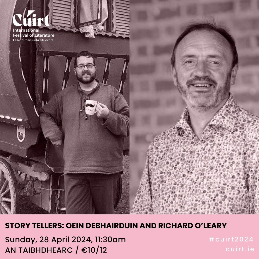 IRISH LANGUAGE EVENTS! Come along to one of our Irish Language Events at Cúirt 2024. Is le gach duine an Ghaeilge – bain triail aisti! 🎟️loom.ly/QqPBgn0 @ForasnaGaeilge #cuirt2024 #irishlanguage #gaeilge #teanga #gaeilgeoir #foghlaimgaeilge