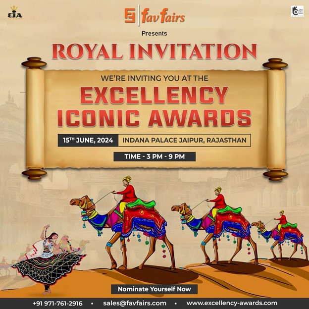 'Get ready to witness excellence unfold at the most prestigious event of the year!  Join us for the Excellency Iconic Awards, where we celebrate the best and brightest across all industries. 
#excellencyiconicawards #awardshow #prestigiousevent #celebratingexcellence