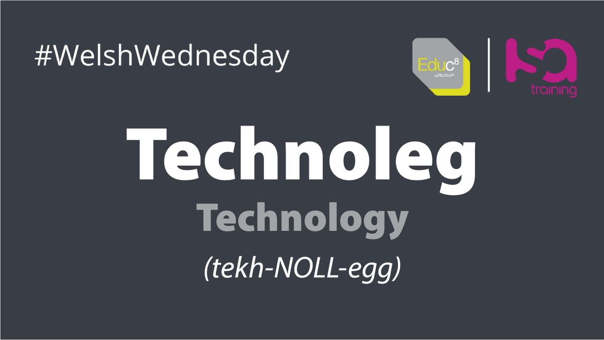 Rydyn ni nawr yn cynnig prentisiaeth mewn Sgiliau Digidol i Fusnes. 💻 Mae ein cymhwyster yn eich galluogi i archwilio ffyrdd newydd o ymgorffori technoleg yn eich strategaethau busnes. Ewch i: tinyurl.com/5n88zcm9 Ein gair y dydd #DyddMercherCymraeg yw 'Technoleg'