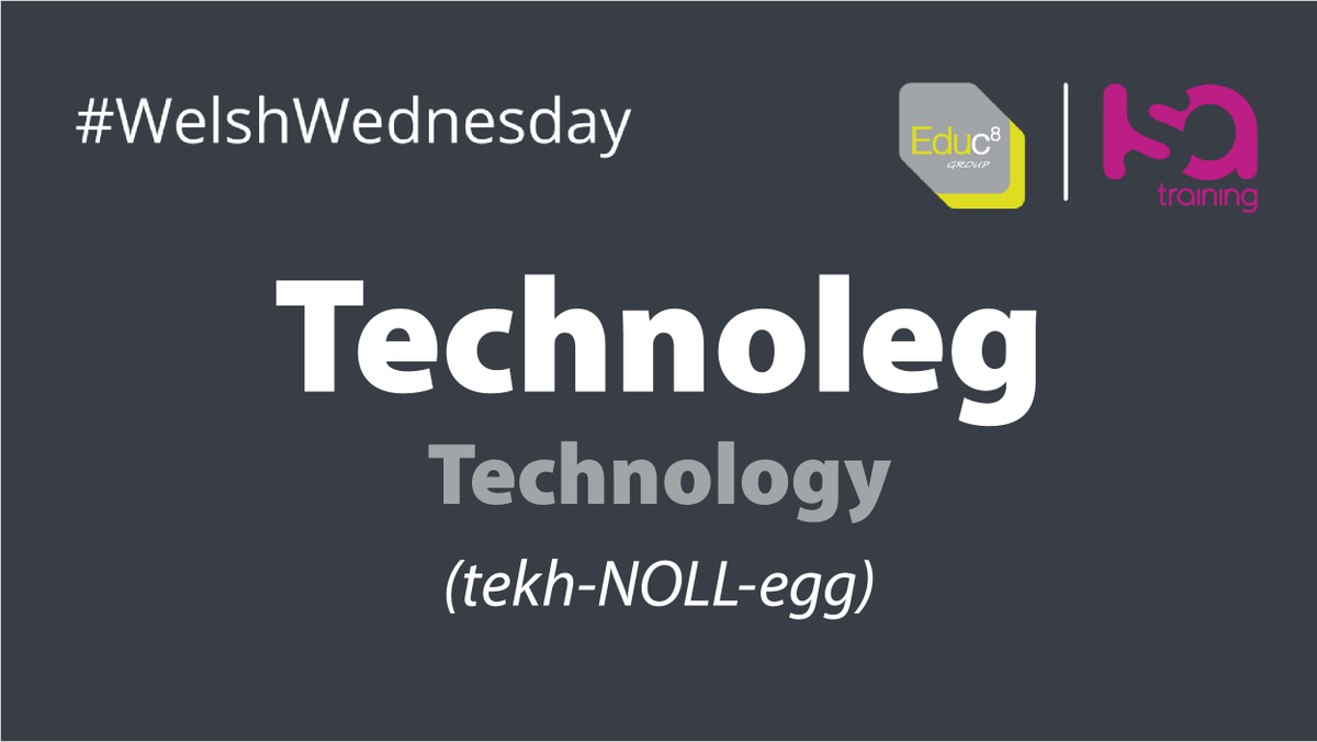 We now offer an apprenticeship in Digital Skills for Business. 💻 Our qualification allows you to explore new ways of incorporating technology into your business strategies. Visit: tinyurl.com/5n88zcm9 Our #WelshWednesday word of the day is 'Technology'.