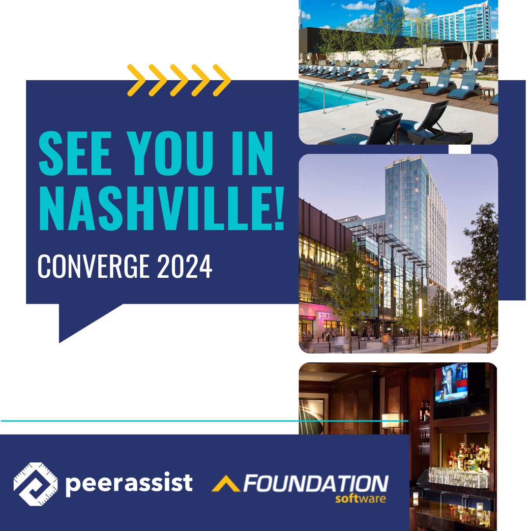Raise your hand if you're going to Foundation's 'Converge 2024' in Nashville next week! 🙋‍♀️🙋‍♂️ 

Come see us in the vendor pavilion and enter to win a $100 Amazon gift card!

See you there!

@foundationsoftware #converge24 #constructiontechnology