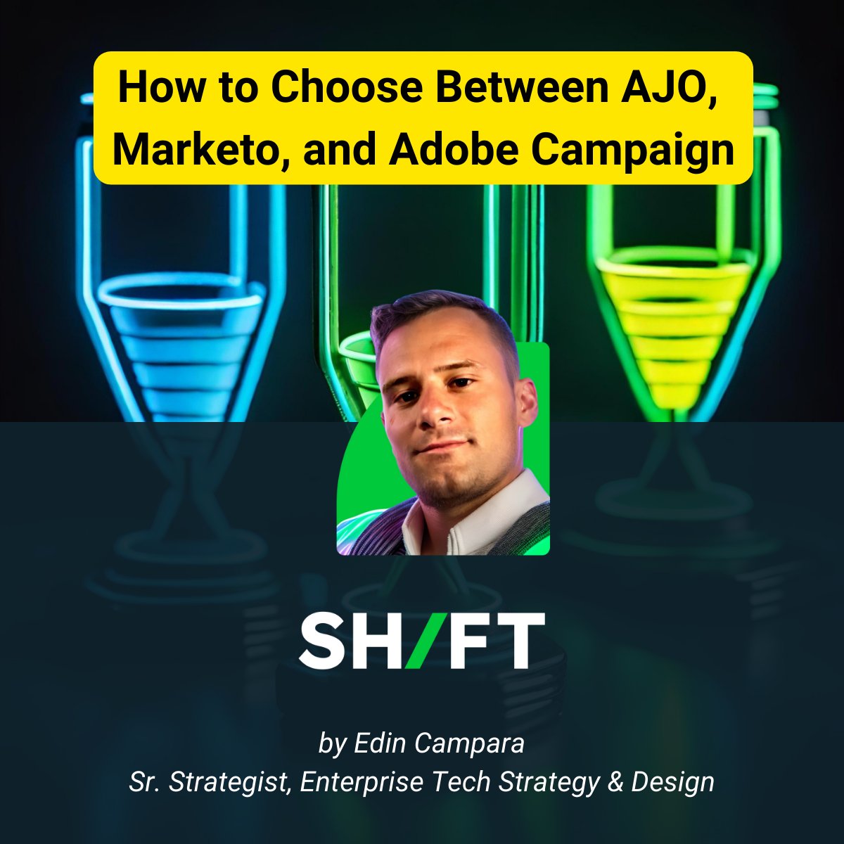 Are you overwhelmed by the endless marketing automation options out there? 

When it comes to driving successful marketing campaigns, having the right customer journey tools in your arsenal is critical.   🔽
 
shiftp.co/4bRfeAL 

#ShiftToGrow #ShiftTechNavigator <a href="/Adobe/">Adobe</a>