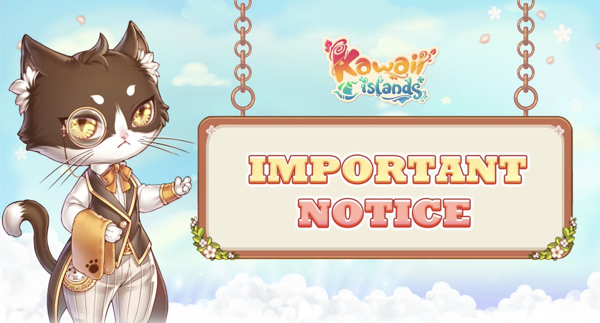 Kawaii Islands - Important Notice! 📢Change of Telegram Group Link Dear Kawaiians, 🚨We are writing to inform you that the previous Telegram group LINK has been compromised by a scammer. This announcement is made to ensure the security and integrity of our community. 📍Please