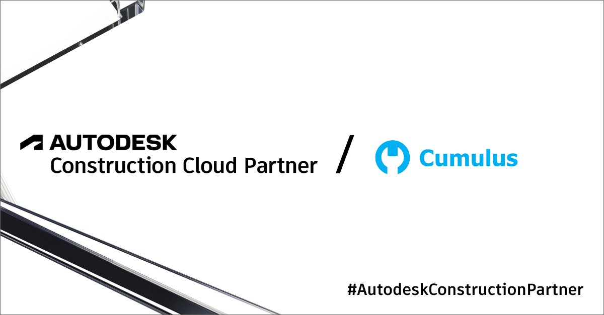 cumulusquality's tweet photo. Weβre excited to announce that Cumulus is now officially an #AutodeskConstructionPartner! π
Read the press release for more info: https://t.co/MYPXo0oewY
@ADSK_construct #WorkDoneRight https://t.co/RKKEWTy25q