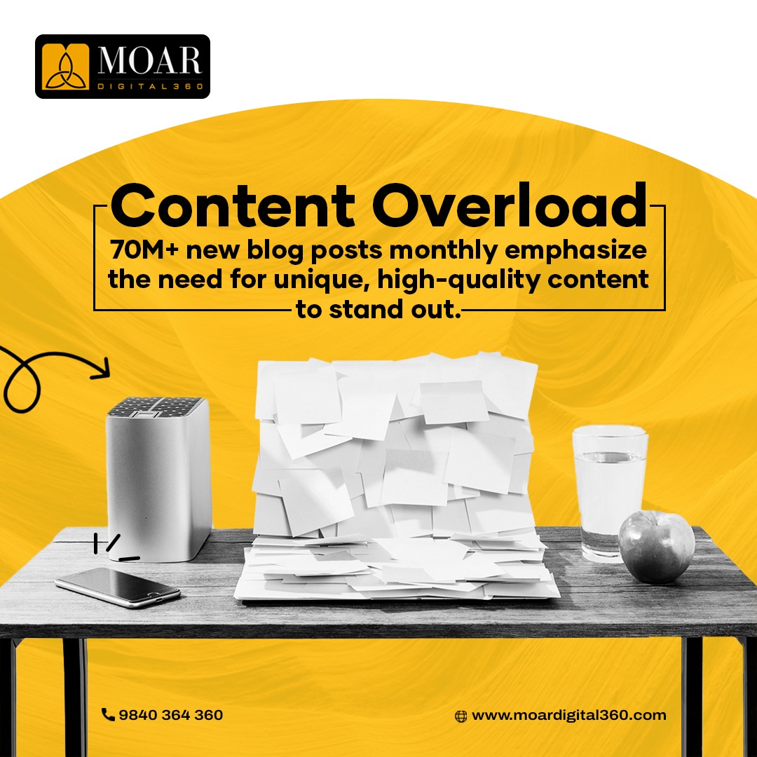 Create High Quality Unique content With MOAR Digital 360.
#moardigital360 #digitalmarketingstrategy #socialmediamanagement #marketingstrategies #marketingagency #content #highqualitycontent #contentoverload