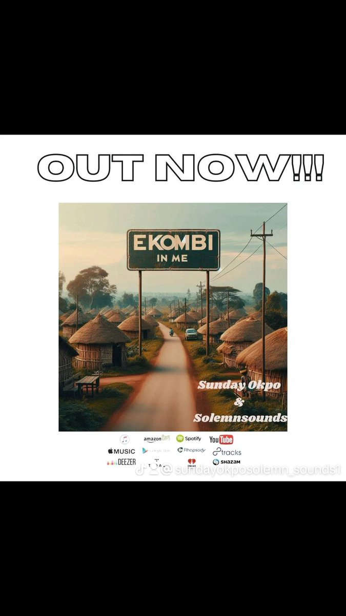 sunday_okpo's tweet photo. This body of work is a blend of two worlds.Efik/Ibibio drum pattern(Ekombi) as the root with overlay of other forms of music from Jazz to gospel and Soul. 

Go listen and you will feel AFRICA Again... 

Link in bio

ISONGOOO..... IYAAAAHHHH https://t.co/r4Ju5GBJA4