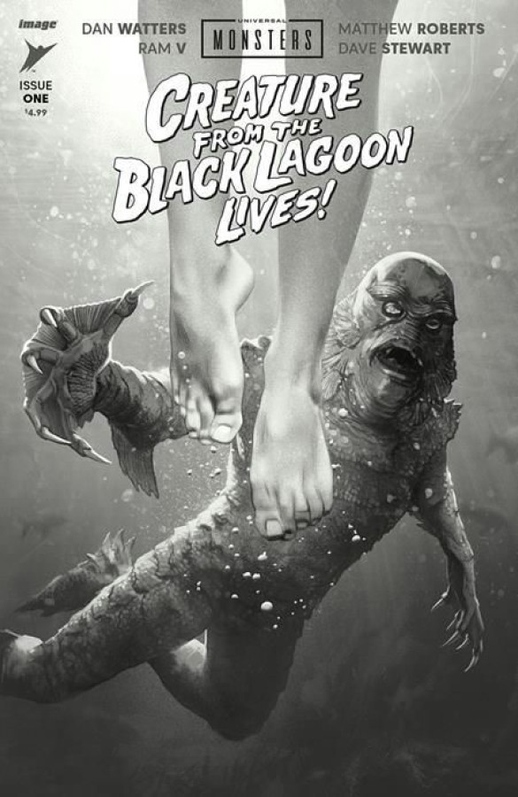 One More Week...  💧💀💧 CREATURE FROM THE BLACK LAGOON LIVES!
@DanPGWatters @therightram #NCBD @ImageComics @Skybound #UniversalMonster