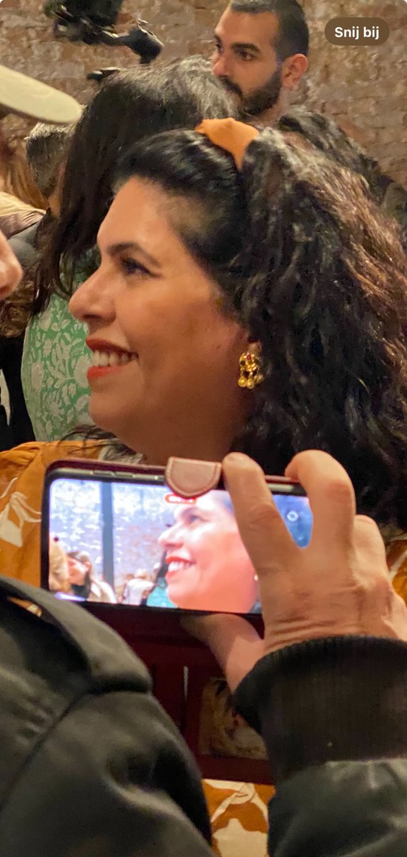 GreenboxMuseum's tweet photo. The world - well in Venice at least - listening to @ManalAlDowayan today and a 1000 Saudi women singing a battle song. https://t.co/97KiIFlePK