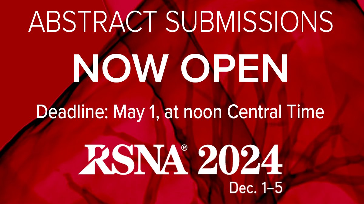Considering an abstract submission for #RSNA24? Follow the link for information on RadioGraphics targeted abstracts. @RadG_Editor bit.ly/3XMKqbM
