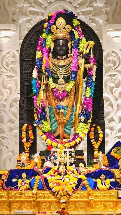 The Divine Moment Of Ram Lalla's SuryaTilak. Jai Shri Ram🙏🚩 Jai Shri Ram🙏🚩 Jai Shri Ram🙏🚩 #Ramnavmi @badri4BJP @DharmoRakshathi @DDevikam @DocAritraHindu @SwethaAjeeth @D_Esha23