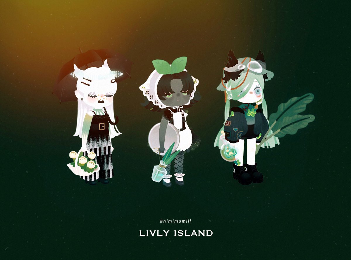 .

      💚 × 🖤

 #nimimumlif
 #livly  #livlyisland 
 #リヴリーレイアウト

.