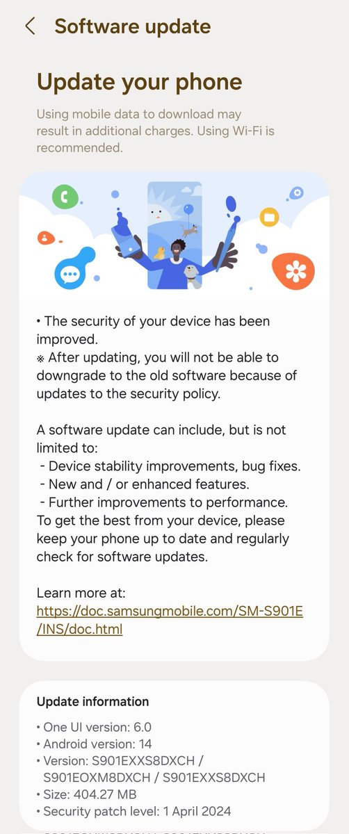 Samsung Galaxy S22 Start receiving security patch update April 2024
#samsung #samsunggalaxys22
#securitypatchupdate
