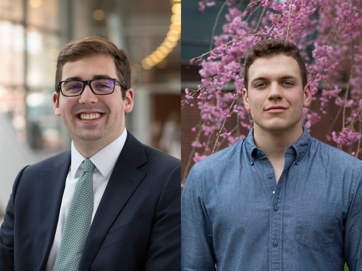 The College of IST has named its student marshals for the spring 2024 commencement ceremony! 🎓🎉 Andrew Maier will present IST’s undergraduate majors, and Connor Morton will represent the Reserve Officers’ Training Core (ROTC) program. Learn more at the link in our bio!