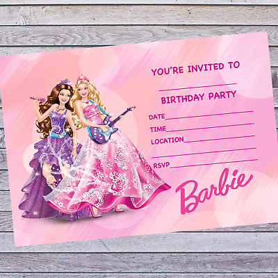 PERSONALISED BIRTHDAY CARDS & PARTY INVITATIONS  #birthdaycards #happybirthday #partyinvites #greetingcards #birthdaygirl #birthdayboy #barbie bit.ly/43Wb7Qb