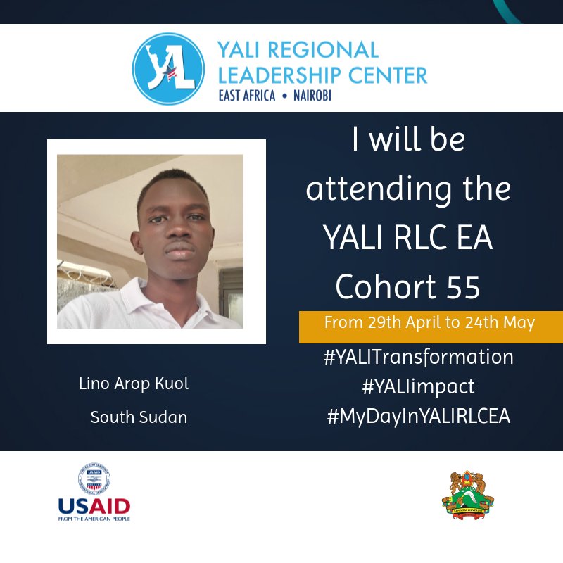 I'll be taking this incredible journey later this month, really excited and burning to get started!

@YALIRLCEA
@USAIDKenya

#YALITransformation_
#YALIimpact_
#MyDayInYALIRLCEA