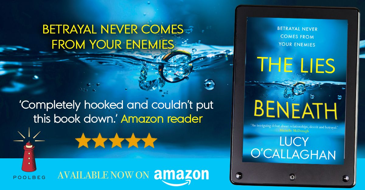 The Lies Beneath by Lucy O'Callaghan 'completely hooked and couldn’t put this book down' reader review. Paperback available buff.ly/49EvaUC #newbestseller