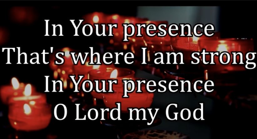 THE PRESENCE OF THE LORD 🔥✡️✝️🕊 Is here The presence of the LORD Is here I can feel it in the atmosphere The presence of the the LORD Is here And I’m gonna get my blessings Right now PROVERBS 10v22 The blessings of the LORD it maketh rich and He addeth no sorrow with it