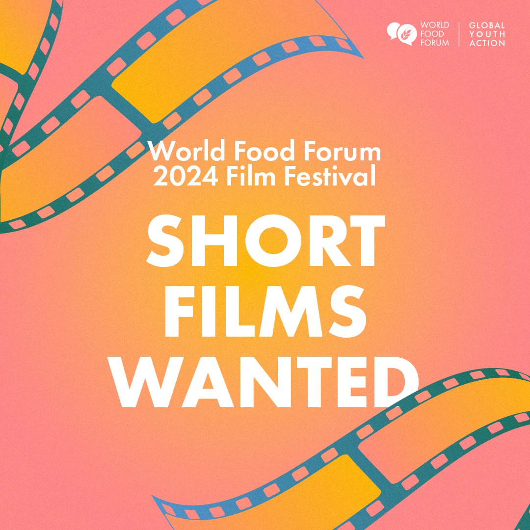 📣 We are calling all filmmakers under 40 to submit their films and play their role in transforming agrifood systems through their art. 🔗 Learn more and submit your film: world-food-forum.org/news/detail/wf… #WorldFoodForum #GoodFoodForAll #WFF2024
