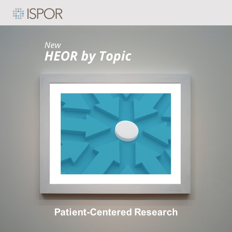 Patient-Centered Research is a featured topical area in ISPOR’s new “HEOR by Topic” online resource. #patients #PatientCenteredResearch #PatientCentered #PatientCentric #HEOR #healthcare
ow.ly/qkj150QXyj0