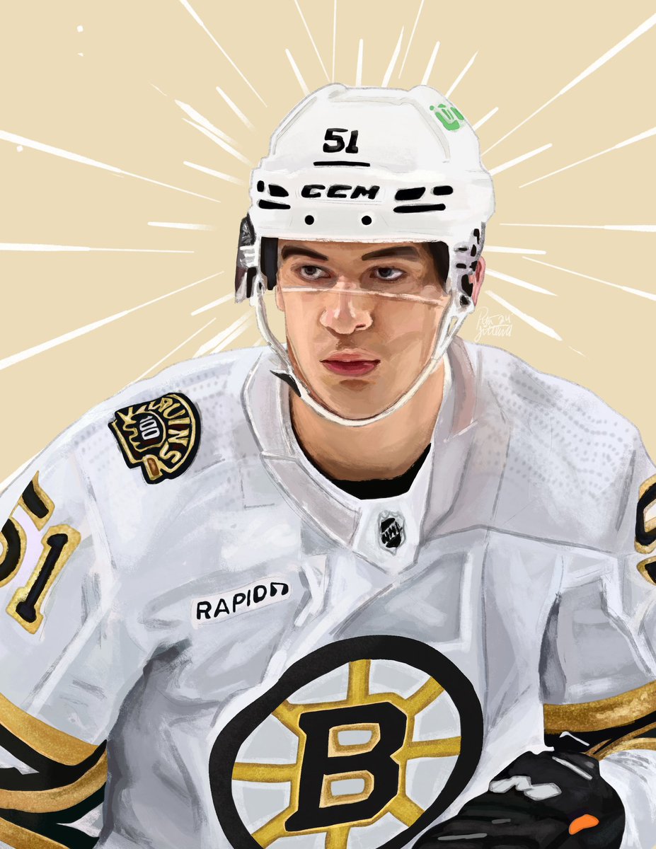 potsy digital painting! #NHLBruins