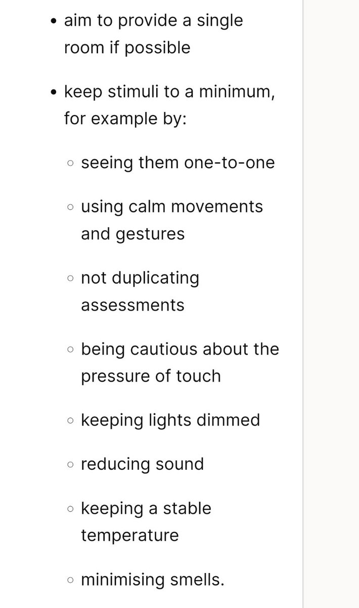 It can be hard to navigate the NICE guidelines when experiencing brain fog or too weak to read, so I have screen shots of relevant passages 

These are for  #pwVSME regarding hypersensitivities 

#SaveCarlasLife
#ExposeMENow
#BringMillieHome
#DontLetMEDie 
#pwME