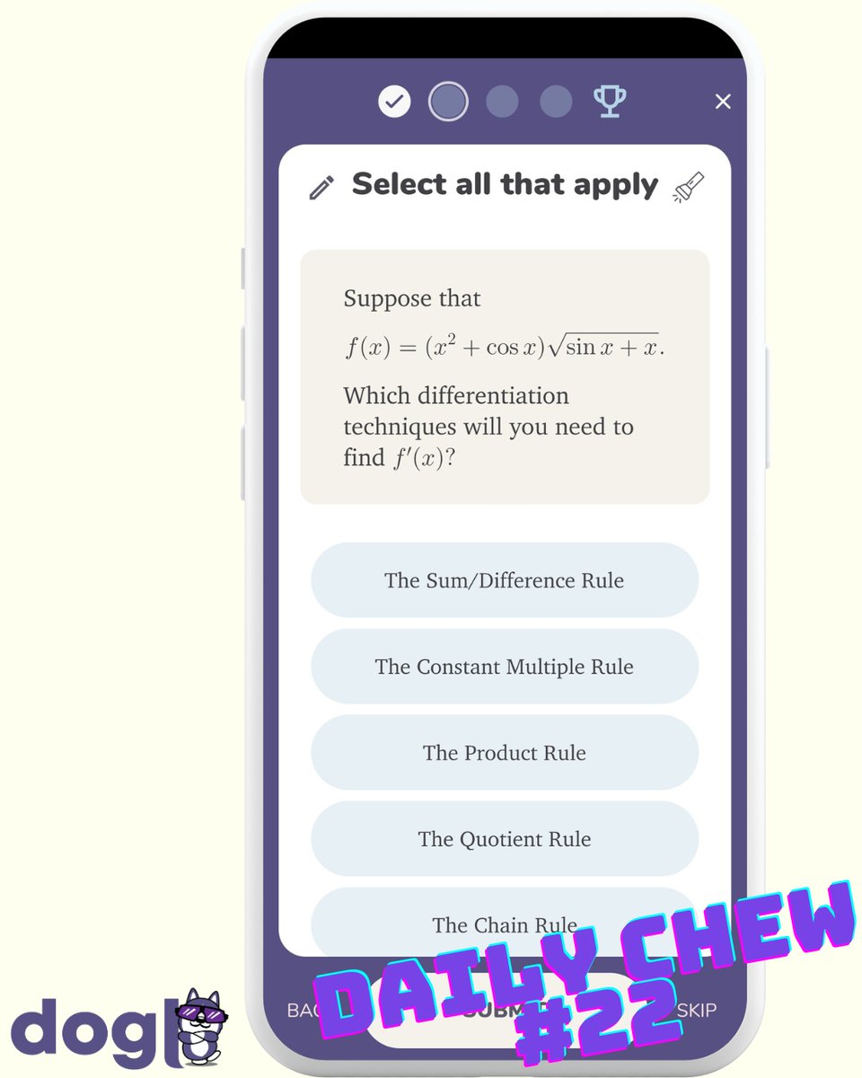 Dogl Calculus tweet media