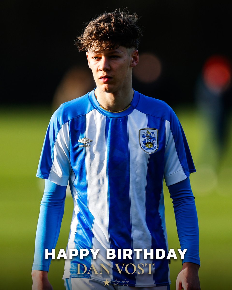 🥳 Happy Birthday, Dan! Have a great day celebrating! 🎉 #htafc | #YoungTerriers