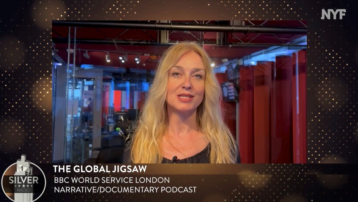 We are thrilled #TheGlobalJigsaw podcast won silver 🏆 in the narrative/documentary podcast category at the <a href="/NYFestivals/">New York Festivals</a> 📻 awards. It’s a testament to our unique offering to the world’s collective understanding of today's geopolitics. Here’s to more great episodes 🥳🍾🥂