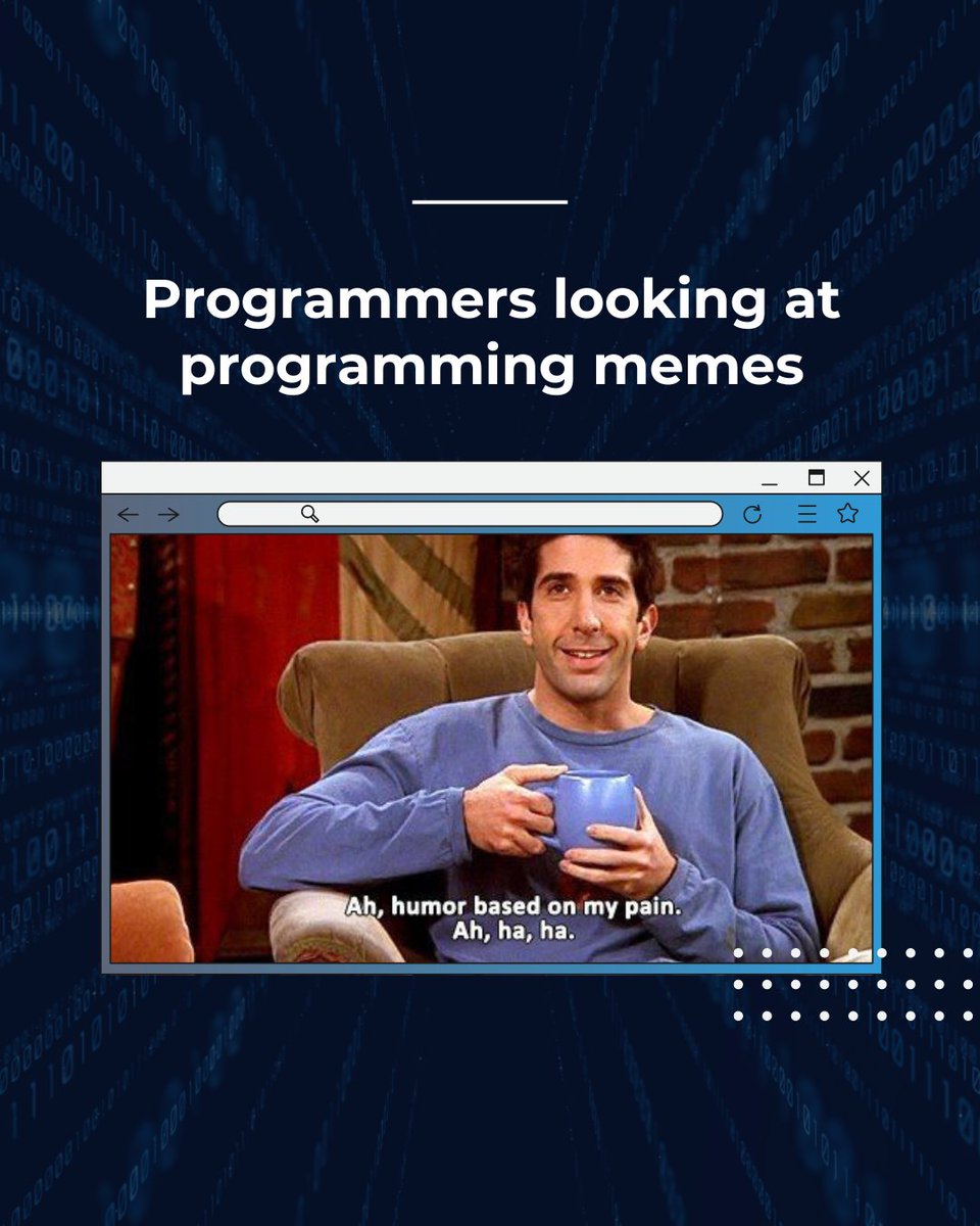 meisters_dev's tweet photo. Spot the bug, fix the bug, repeat... and every so often, take a moment to laugh at the absurdity! 🐛🛠️😄

#InfiniteLoop #DebuggingDiaries #MeistersMoments #Debbuging #ProgrammerMeme #DigitalSolutions #TechHumor https://t.co/cC2w2Zg63V