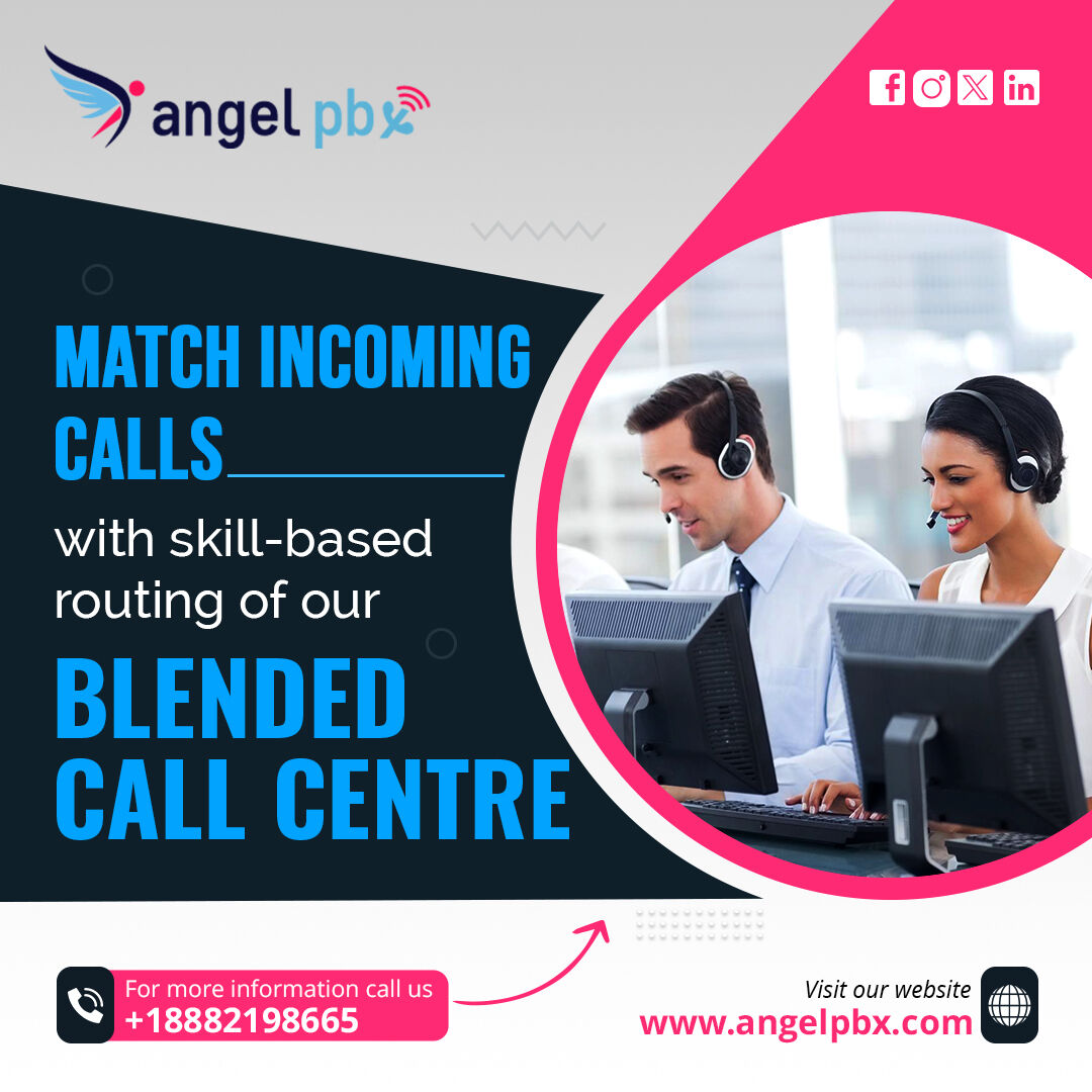 angel_pbx's tweet image. Our Blended Call Centre ensures incoming calls are directed to agents with the expertise to deliver exceptional support.💥👨‍💻 Call now to maximize efficiency with skill-based routing!

#BlendedCallCentre #AngelPBX #VirtualOfficePhonesystem #callmanagement #Callcenterservices