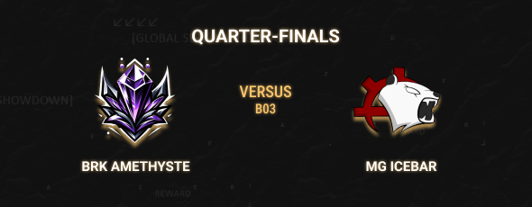 Salut les invocateurs ! 🔥

ANNONCE DE MATCH !⚔️

Ce soir à 21h on aura BRK AMETHYSTE vs MG ICEBAR qui s'affronteront lors d'un BO3 en quart de finale du tournoi ! 🔥

Pour suivre cet évènement rendez-vous juste ici en forme et motivé pour vos équipes ! ⤵️
twitch.tv/globalseasonsh…