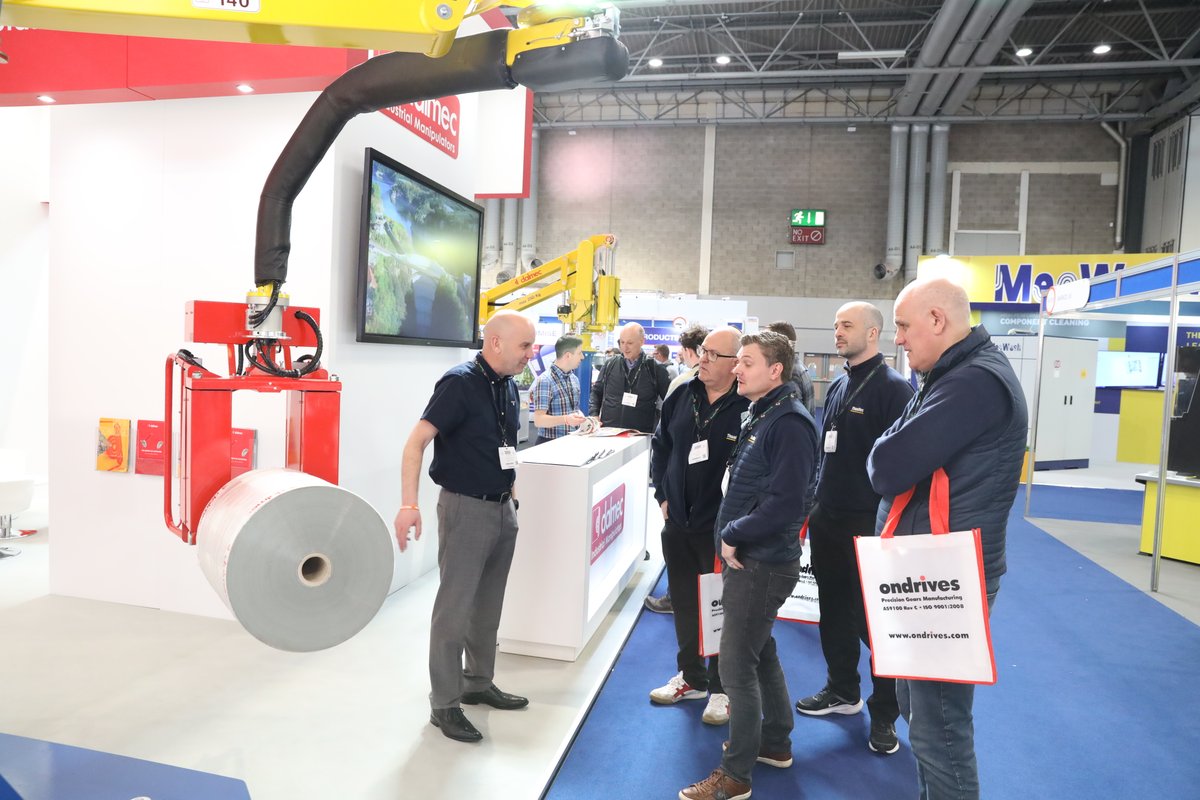 Check out some of the highlights from Day 2 of #MACH2024! Don't forget... Entry to MACH is free and once inside the exhibition halls you’ll find the UK’s latest and best metal forming, metalworking and manufacturing technologies. #manufacturing #engineering