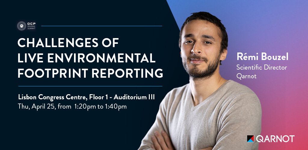 [📢 #Event] Don't miss Qarnot at the 2024 #OCP Regional Summit as we explore the challenges of live environmental footprint reporting! 🌎 Key Theme In Europe, the increasing demand for data center capacity poses significant challenges due to the continuous growth in data volume…