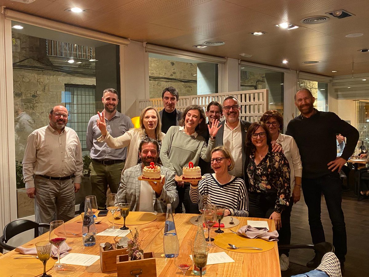 ACRplus's tweet photo. It's time to celebrate! 🎉🎉🎉
Yesterday, we marked the 30th anniversary 🎂 of ACR+ with a special birthday dinner for ACR+ members following #WasteInProgress in Girona 🔄 Thank you @residuscat for hosting us! https://t.co/QNKQG8xheX