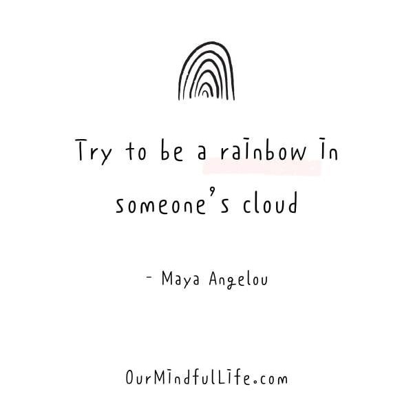 #GoodMorningEveryone! 🌞 A rainy day here today 🌧️. 

I will ALWAYS try to be that rainbow for you because I believe with my whole heart about helping others ❤️🌈❤️

I hope everyone has a great day! 🙏🏻🥰

#MentalHealthAwareness 
#MentalHealthMatters 
#MentalHealthSupport