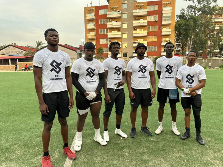 Another Great Camp in Africa this time Congo!! We found a lot of talented Athletes who we are going to send to high schools in the USA to further there education and American Football journey! It feels great to change these kids lives! @PPIRecruits