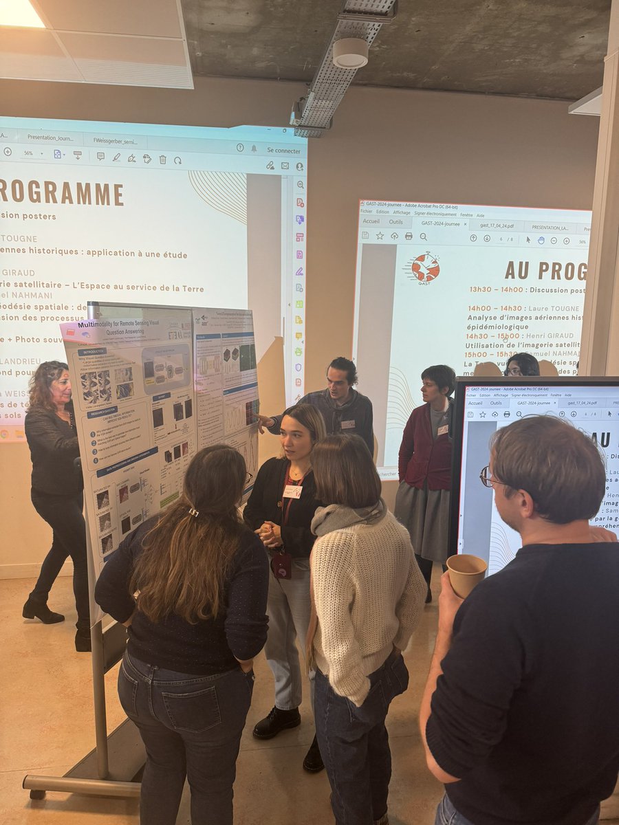 Lucrezia Tosato is presenting her poster on SAR for RSVQA at the G2AS’24 conference!