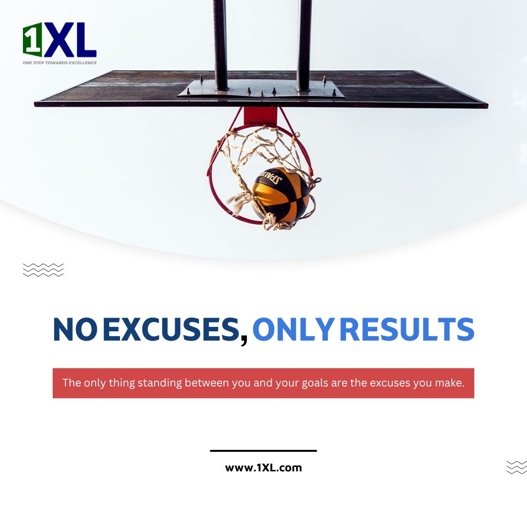 📷 Take the #1XL step towards excellence today! 📷 Don't let excuses hold you back.
Visit 1XL.com now and unlock your potential.
Let's achieve your goals together! 📷
#1XLCommunity #1XLUniverse #NoExcuses #ResultsDriven #GoalGetter #OneStepCloser #TakeAction
