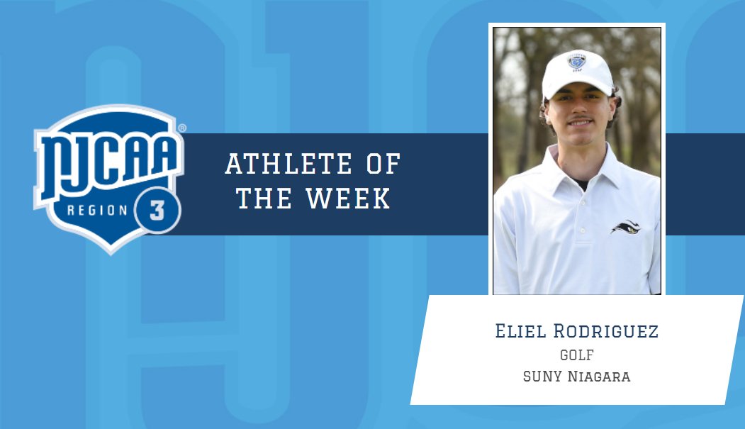 SUNY Niagara's Eliel Rodriguez named <a href="/NJCAAReg3/">NJCAA REGION 3</a> Athlete of Week

njcaaregion3.org/aotw/2023-24/s…