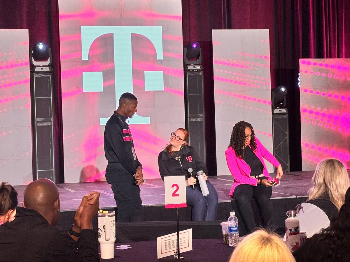 realcpate's tweet photo. Day 2 of representing the Gulf Coast chapter of DE&I @TMobile is officially complete! This experience has been one of a lifetime! It’s truly been an honor to experience these moments with such an incredible team of inclusive trailblazers. One team, together #InclusionConference24 https://t.co/pd7lvX9yhj