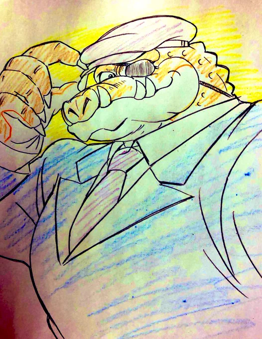 ダイで喜ばれたので前に描いた落書きをば 