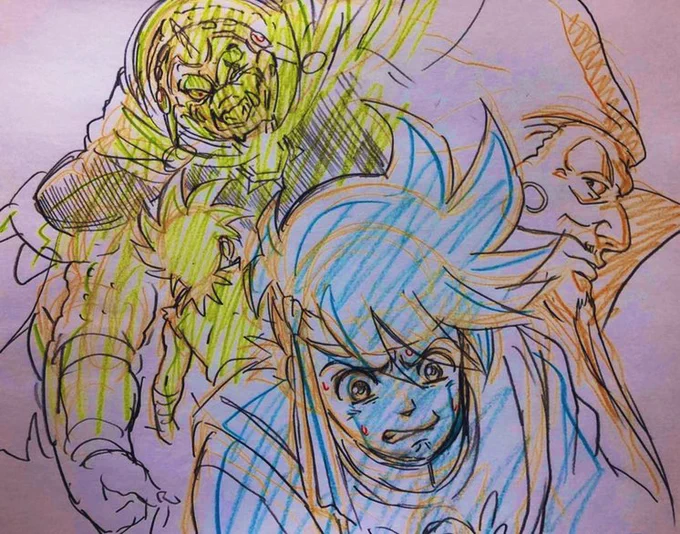 ダイで喜ばれたので前に描いた落書きをば 