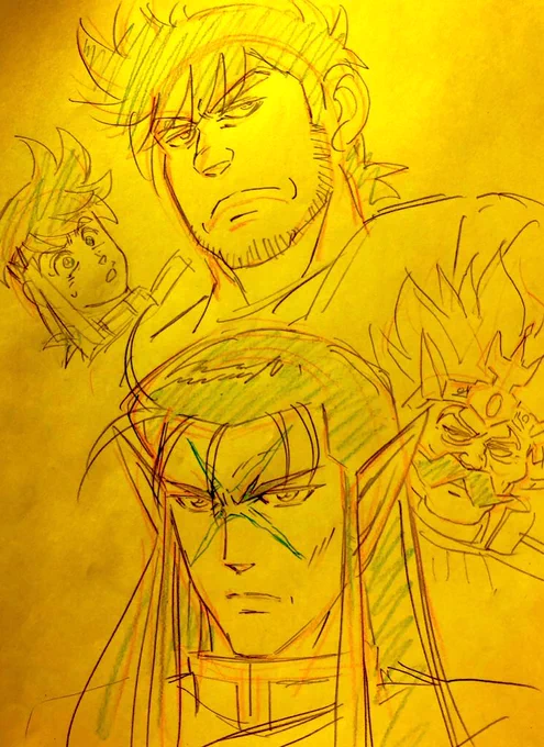 ダイで喜ばれたので前に描いた落書きをば 