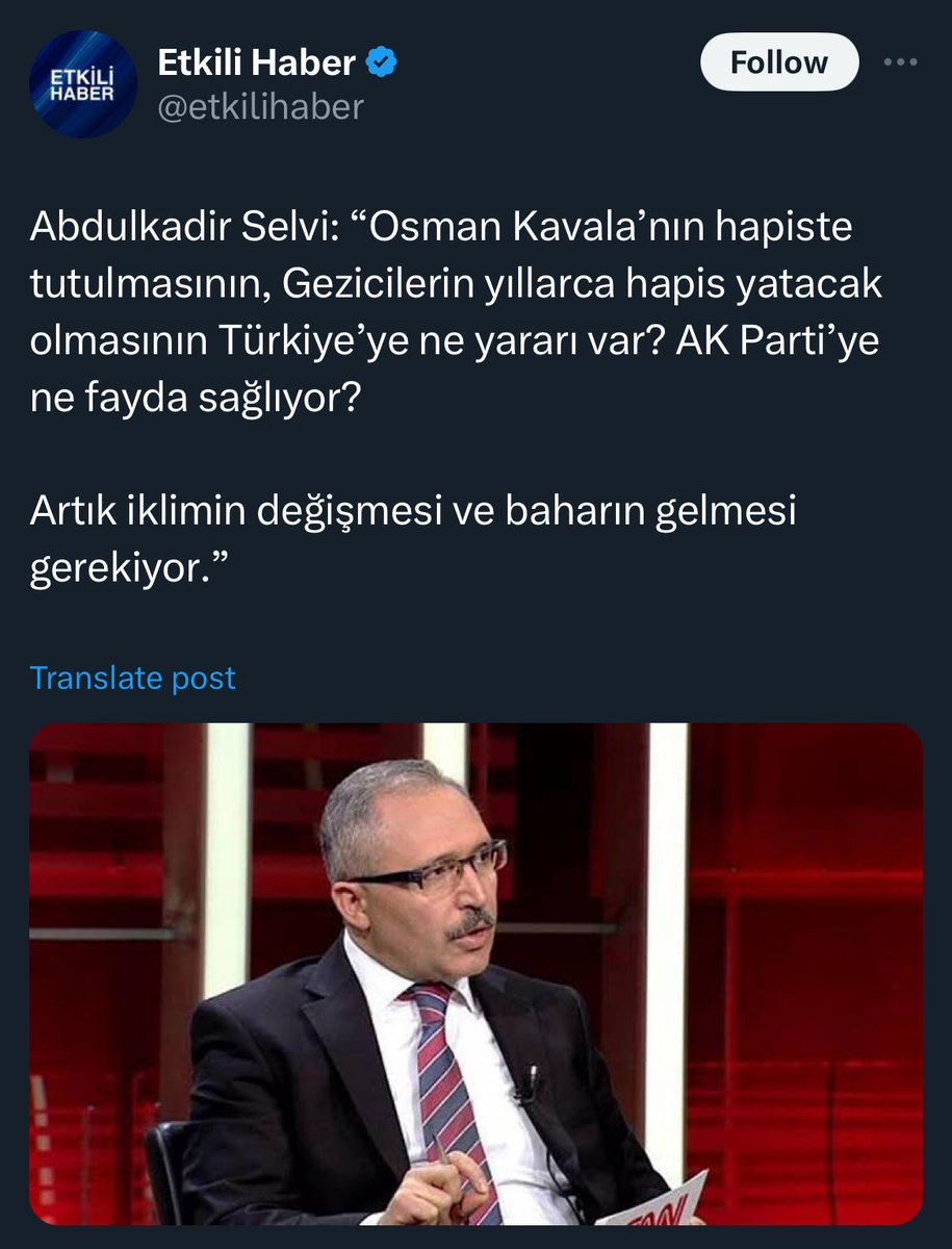 Her olaya “Ak partiye ne faydası var” diye bakıyorlar. Kahrolası partilerine faydası var diye insanları hapse atıyorlar, bütçeyi çarçur ediyorlar, ua anlaşmalardan vazgeçiyorlar, yandaşları ihale zengini yapıyorlar, sömürüyorlar, vuruyorlar, kırıyorlar…