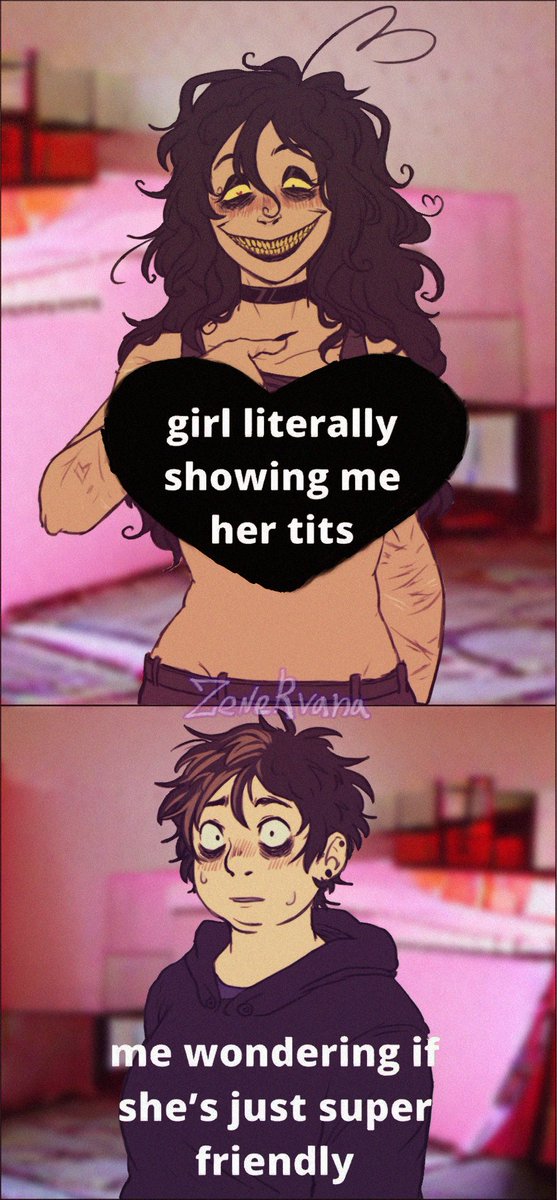 Namezen267743's tweet photo. some silly thing😊

(i really not sure if i should post this under nsfw tag or not since there nothing graphic, but if I need to change the tag let me know )
#johndoe #johndoefanart https://t.co/UCrhjE9eWB